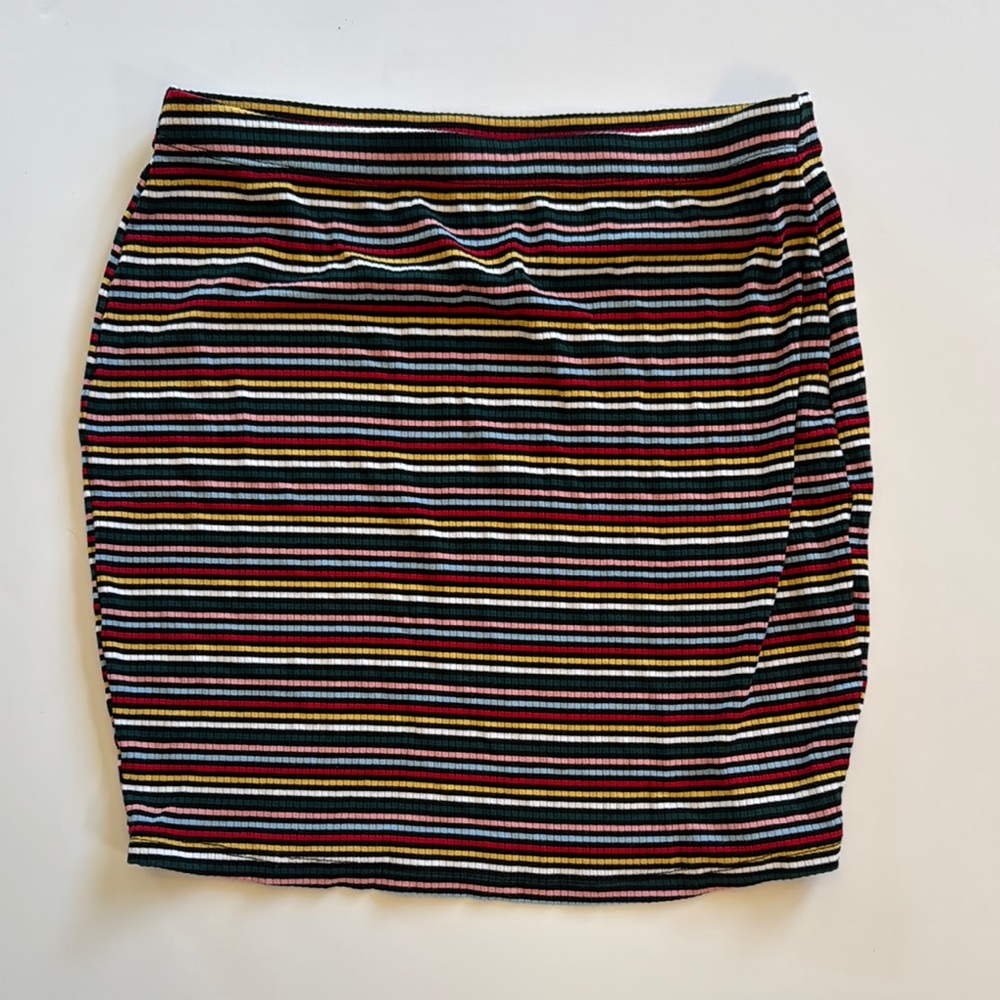 Striped Multicolor Women's Skirt